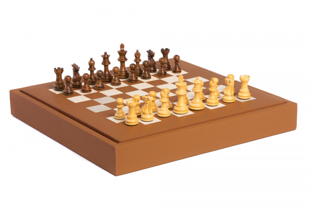 Chess | Leather | Cognac