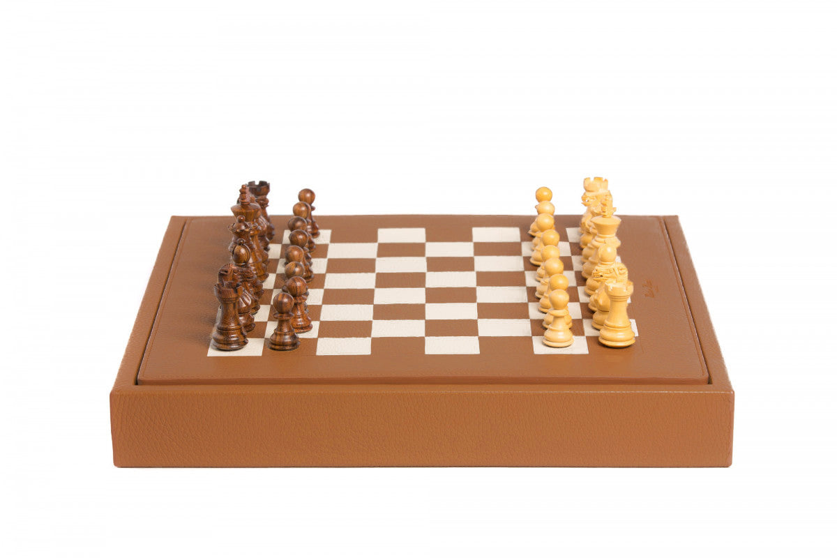 Chess | Leather | Cognac