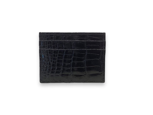 Small Credit Card Holder | Shiny Alligator