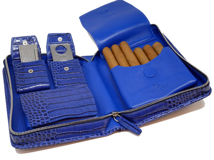 Cuban Case - Printed Blue