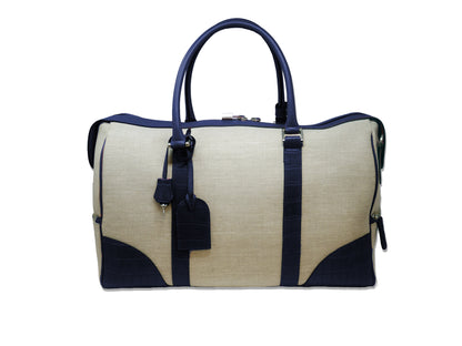 Duffel Bag - Canvas & Alligator